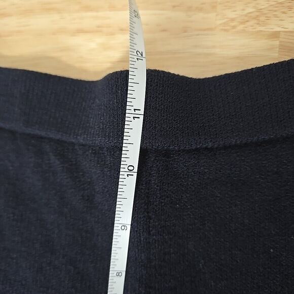 ST. JOHN Womens Basic Santana Knit Elastic Waist Trouser Pants Black Size 6 - Picture 6 of 13